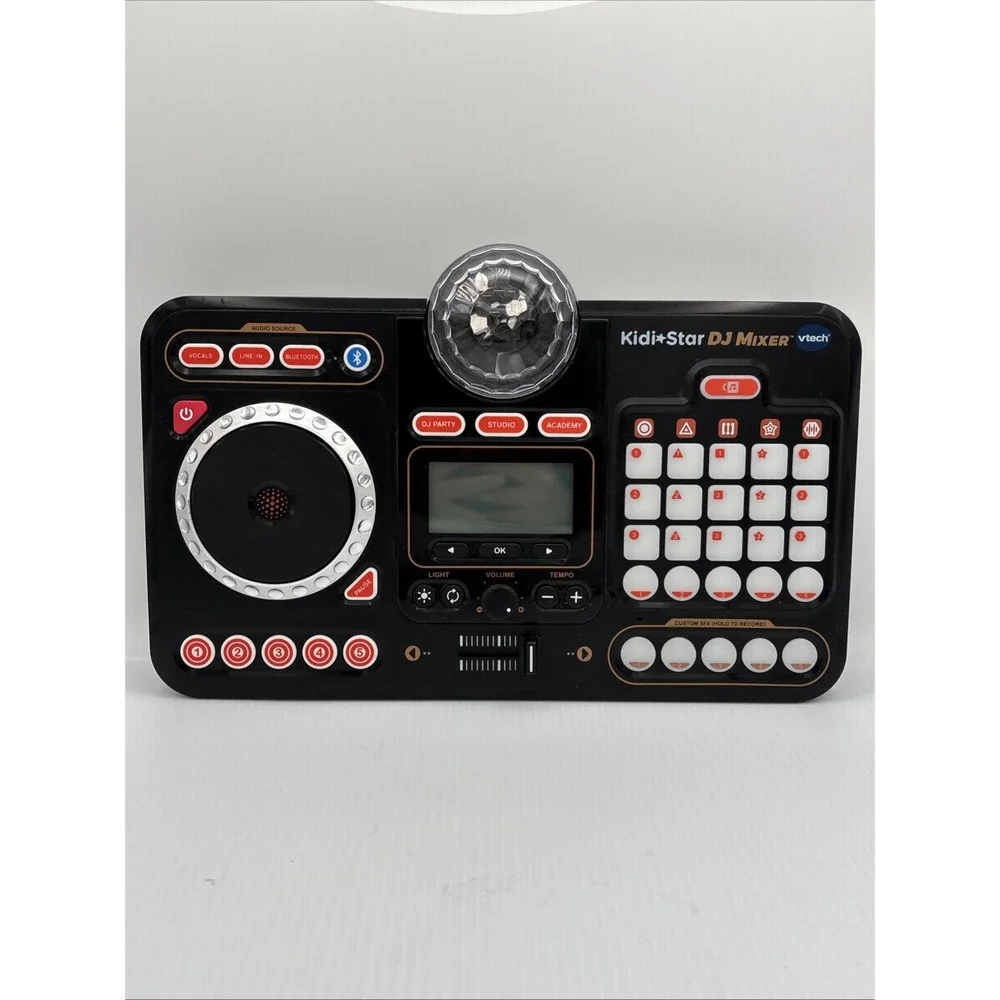 Kidi Star DJ Mixer Turntable VTech Music Toy for Kids Hip Hop Vtech DJ Mixer
